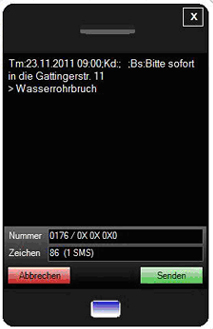 SMS an Smartphone